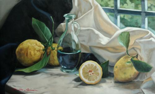 Natura morta con limoni